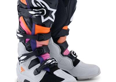 Stivali Cross Alpinestars Tech 7 Nero Grigio Chiar - Annuncio 9910732