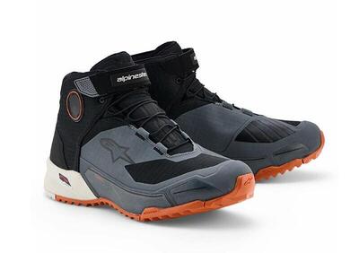 Scarpe Moto Alpinestars CR-X Drystar Grigio Aranci - Annuncio 9836639