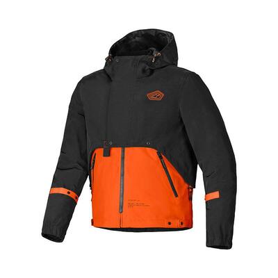 Parka moto estivo Alpinestars Mootant WP arancio