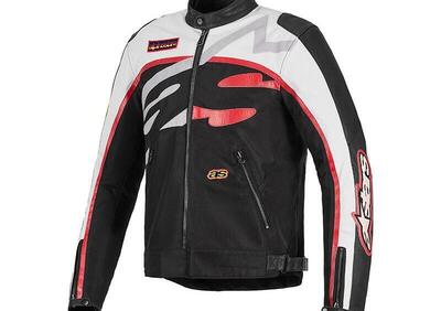 Giacca Moto Alpinestars Axton Bianco Rosso - Annuncio 9837911