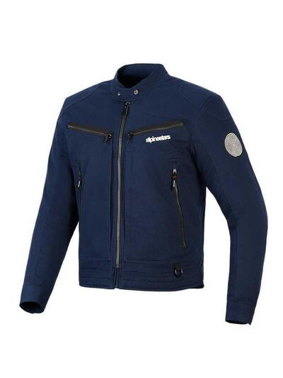 Giacca Moto Alpinestars Bruiser Blu Scuro