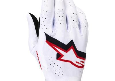 Guanti Cross Alpinestars Supertech MX Bianco Nero - Annuncio 9910781