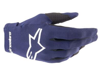 Guanti cross Alpinestars RADAR GLOVES Blu Navy Bia