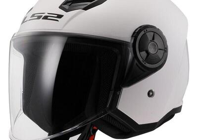 Casco Jet LS2 OF616 Airflow 2 Solid bianco - Annuncio 9344893