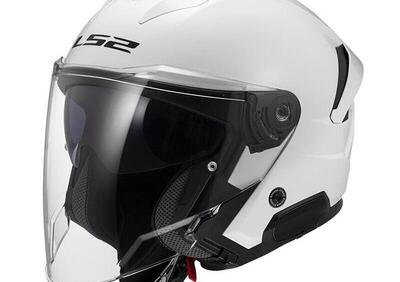 casco jet LS2 OF618 Verso 2 bianco - Annuncio 9711054