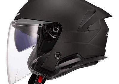 casco jet LS2 Verso 2 nero opaco - Annuncio 9708291