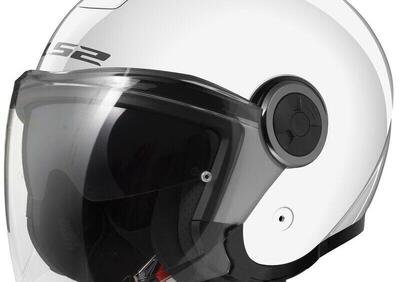 Casco Jet LS2 OF620 Classy Solid bianco - Annuncio 9443315
