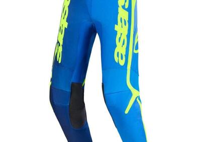 Pantaloni Cross Alpinestars Fluid Apex Blu Giallo - Annuncio 9910831
