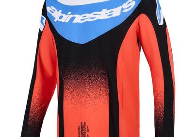 Maglia Cross Alpinestars Techstar Knif Arancio Ner - Annuncio 9910875