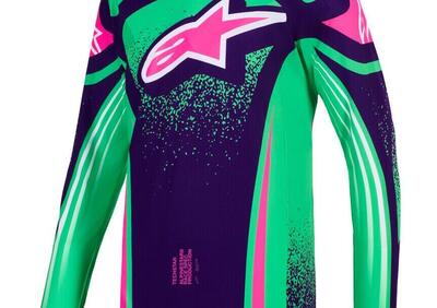 Maglia Cross Alpinestars Techstar Nomur Viola Inte - Annuncio 9910879