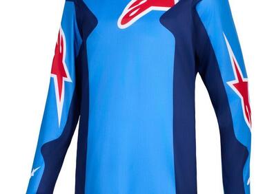 Maglia Cross Alpinestars Fluid Grid Blu Rosso - Annuncio 9910886