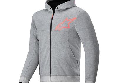 Felpa Moto Alpinestars Chrome V2 Sport Grigio Ross - Annuncio 9735253