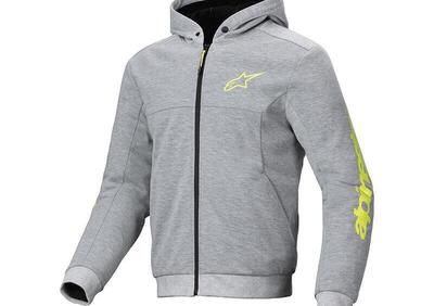 Felpa Moto Alpinestars Chrome V2 Sport Grigio - Annuncio 9735254
