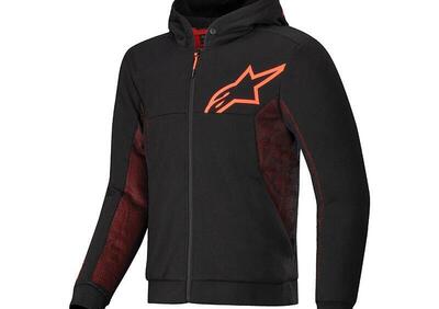Felpa Moto Alpinestars Chrome Air Sport Nero Rosso - Annuncio 9735255