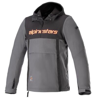 Giacca moto Alpinestars SHERPA Nero Grigio Rosso f
