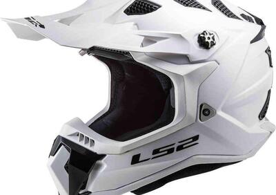 Casco Cross LS2 MX700 SUBVERTER SINGLE MONO Bianco - Annuncio 9711057