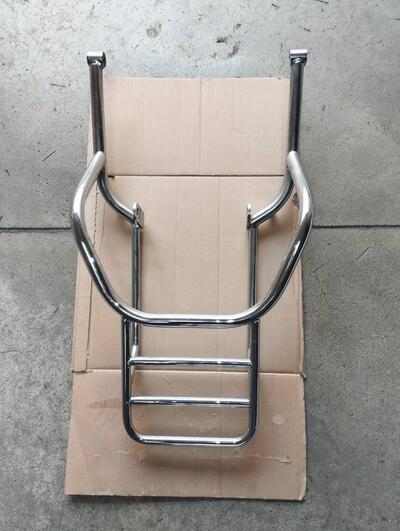 Porta Pacchi Cromato Moto Guzzi V7-Nevada