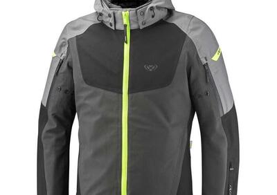Giacca Moto Ixon Burning Grigio Nero Giallo - Annuncio 9961861