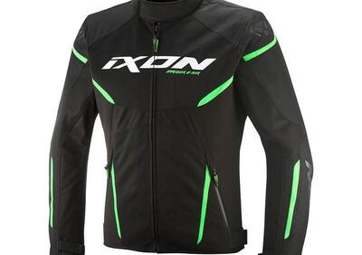 Giacca Moto Estiva Ixon Striker 2 Air WP Nero Verd - Annuncio 9961873