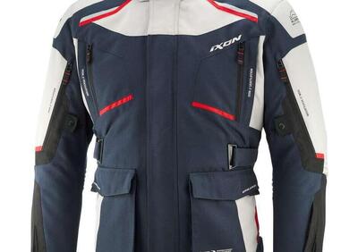 Giacca Moto Ixon Midgard C-Size Grege Navy Nero - Annuncio 9961890