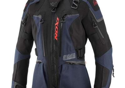 Giacca Moto Donna Ixon Odin Lady Navy Nero Rosso V - Annuncio 9961894
