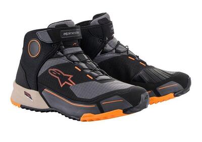 Scarpe moto Alpinestars CR-X DRYSTAR Nero Marrone - Annuncio 9961919