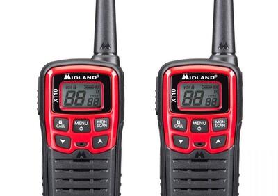 Coppia ricetrasmittenti Midland XT-10 Rosso 4 km - Annuncio 8960992