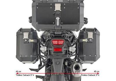 Portavaligie Laterale Givi PLO3118CAM Per Suzuki V - Annuncio 8867826