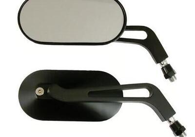 Specchietti Oval neri venduti in coppia Motorcycle  - Annuncio 9964627