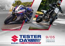 Suzuki Tester Day Experience: il 9 maggio al Cremona Circuit la passione scende in pista