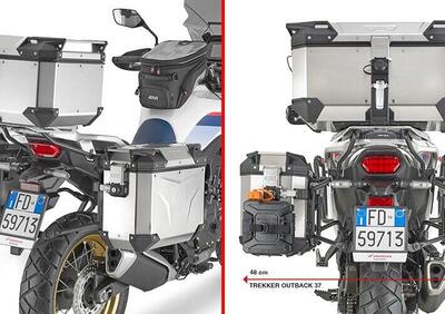 Portavaligie laterale Givi PLO1201CAM per HONDA XL - Annuncio 8847103