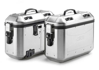 Coppia valigie laterali Givi Trekker Dolomiti allu - Annuncio 8989559