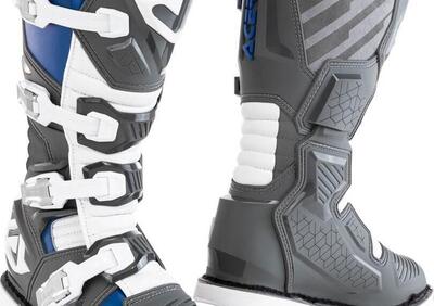 Stivali cross Acerbis X-Race Blu Grigio - Annuncio 9968392