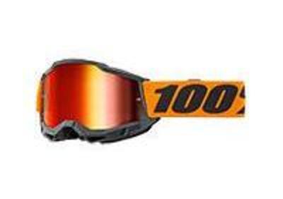 Occhiali Cross 100% Accuri 2 Arancio Lente Specchi  - Annuncio 8926642