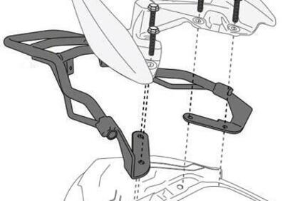Givi SR2123 attacco posteriore Monolock per Yamaha - Annuncio 8963171