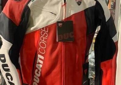 Giacca Moto da Uomo in Pelle Originale Ducati Cors - Annuncio 9970776