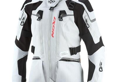 Giacca Moto Donna Ixon Odin Lady Grigio Chiaro Ner - Annuncio 9977379