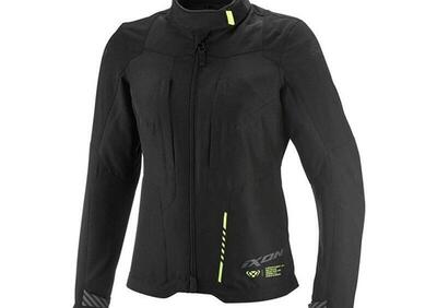 Giacca Moto Donna Ixon Tyr Lady Nero Giallo - Annuncio 9977380
