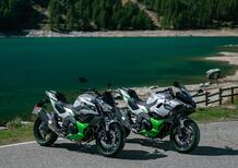 Kawasaki aggiorna le HEV Z7 e Ninja 7 Hybrid