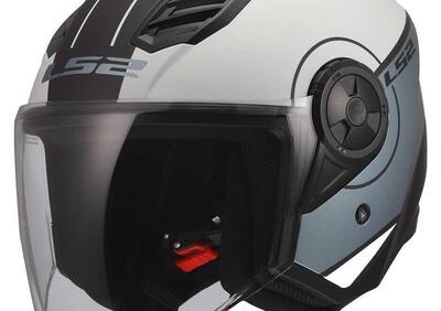Casco Jet LS2 OF616 Airflow II Cover Grigio Blu - Annuncio 9982567