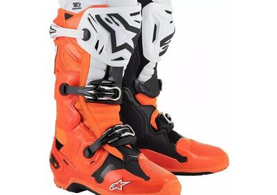 Stivali Cross Alpinestars Tech 10 Enduro Arancio F - Annuncio 9976319