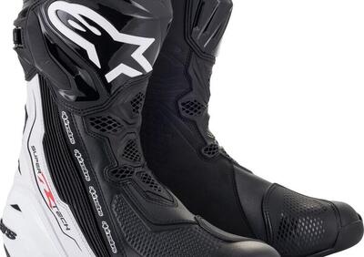 Stivali moto Alpinestars SUPERTECH R Nero Bianco - Annuncio 9987828
