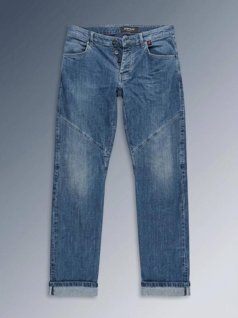 Jeans da moto Dainese con protezioni incorporate