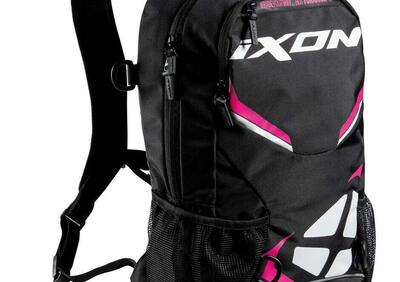 Zaino moto Ixon R-TENSION 23 nero bianco fucsia - Annuncio 9817410