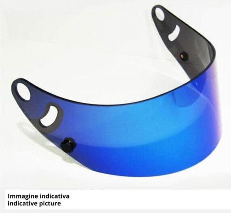 Visiera antigraffio Agv CITY 18-1 XS-S iride blu