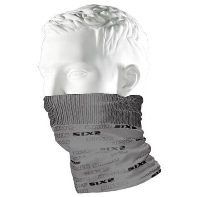 Cilindro scaldacollo plurifunzionale Sixs Grigio