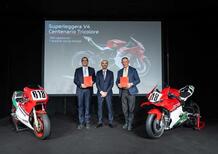 Ducati compie 100 anni: la Superleggera V4 Centenario Tricolore e un anno di celebrazioni