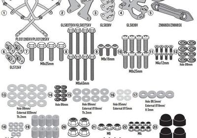 Portavaligie Laterale Givi Per Suzuki GSX S1000GX - Annuncio 8879991