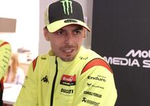 MotoGP 2026. GP di Catalunya. Fabio Di Giannantonio risponde ad Acosta: "Io vado in pista per battere tutti, sia chi sia. Lo sguardo? Volevo controllare che non mi passasse, fine"
