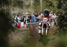 EnduroGP26 #5 Finlandia D1. Verona-Garcia, KTM, scontro avvicinato [VIDEO]